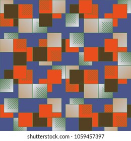 Abstract color seamless pattern for new background.