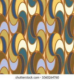 Abstract color seamless pattern for new background.