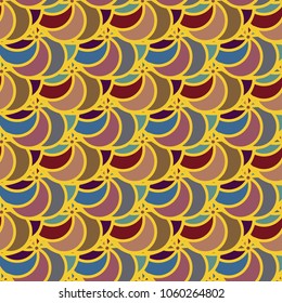 Abstract color seamless pattern for new background.