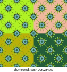 Abstract color seamless pattern for new background.