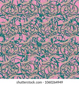 Abstract color seamless pattern for new background.