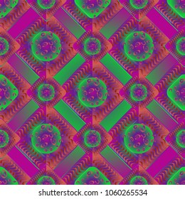 Abstract color seamless pattern for new background.