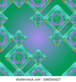 Abstract color seamless pattern for new background.