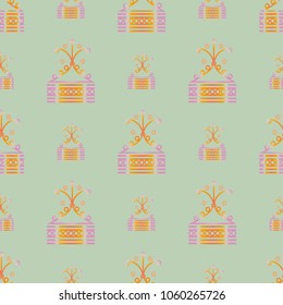 Abstract color seamless pattern for new background.