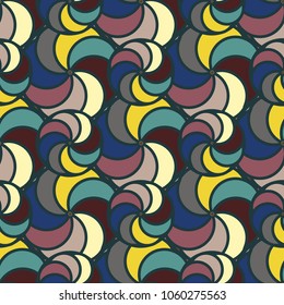 Abstract color seamless pattern for new background.