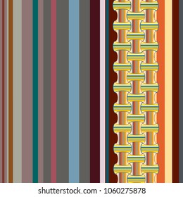 Abstract color seamless pattern for new background.