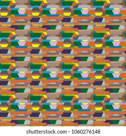 Abstract color seamless pattern for new background.