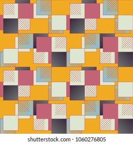 Abstract color seamless pattern for new background.