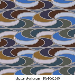 Abstract color seamless pattern for new background.