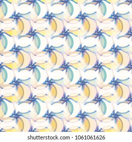 Abstract color seamless pattern for new background.