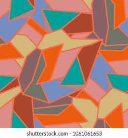 Abstract color seamless pattern for new background.