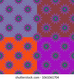 Abstract color seamless pattern for new background.