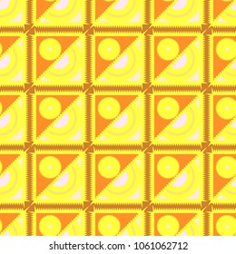 Abstract color seamless pattern for new background.