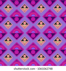 Abstract color seamless pattern for new background.