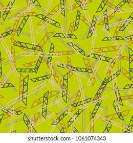 Abstract color seamless pattern for new background.