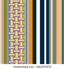 Abstract color seamless pattern for new background.