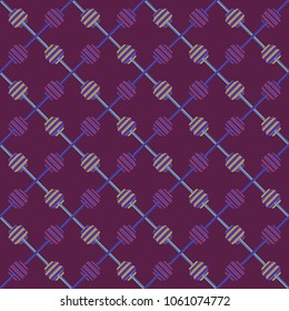 Abstract color seamless pattern for new background.