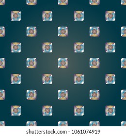 Abstract color seamless pattern for new background.
