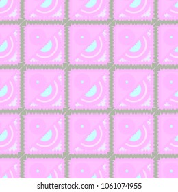 Abstract color seamless pattern for new background.