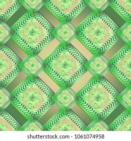 Abstract color seamless pattern for new background.