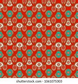 Abstract color seamless pattern for new background.