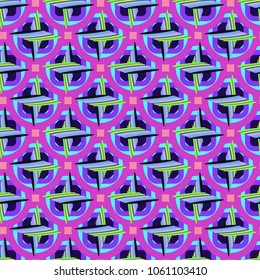 Abstract color seamless pattern for new background.