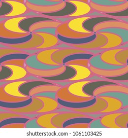 Abstract color seamless pattern for new background.