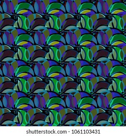 Abstract color seamless pattern for new background.
