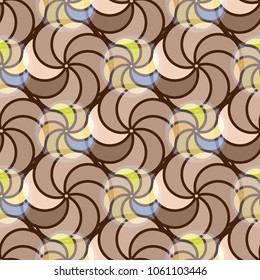 Abstract color seamless pattern for new background.