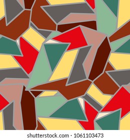 Abstract color seamless pattern for new background.