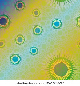 Abstract color seamless pattern for new background.