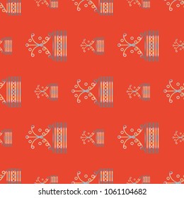 Abstract color seamless pattern for new background.