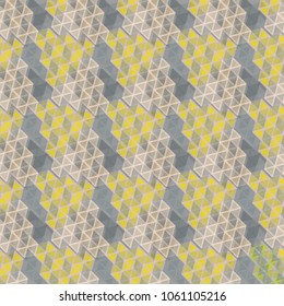 Abstract color seamless pattern for new background.