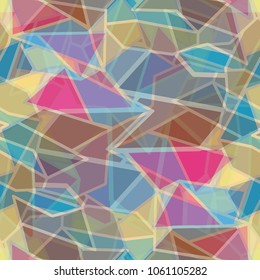 Abstract color seamless pattern for new background.