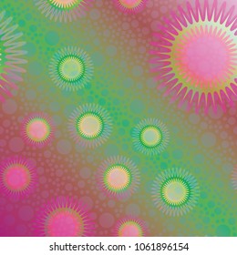 Abstract color seamless pattern for new background.