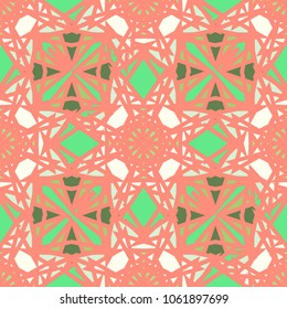 Abstract color seamless pattern for new background.