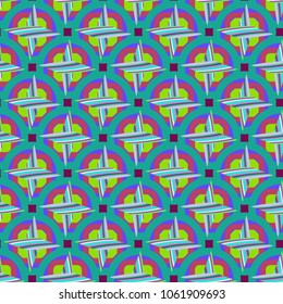 Abstract color seamless pattern for new background.