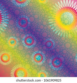 Abstract color seamless pattern for new background.