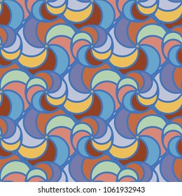 Abstract color seamless pattern for new background.