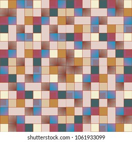 Abstract color seamless pattern for new background.