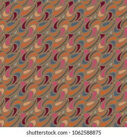 Abstract color seamless pattern for new background.