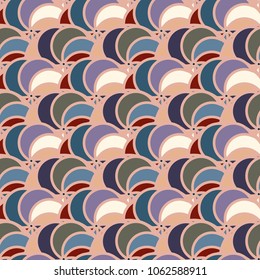 Abstract color seamless pattern for new background.