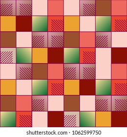 Abstract color seamless pattern for new background.
