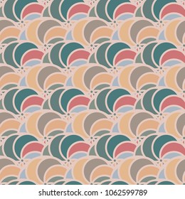 Abstract color seamless pattern for new background.