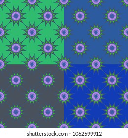 Abstract color seamless pattern for new background.
