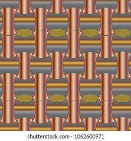 Abstract color seamless pattern for new background.