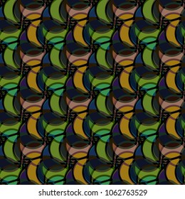 Abstract color seamless pattern for new background.