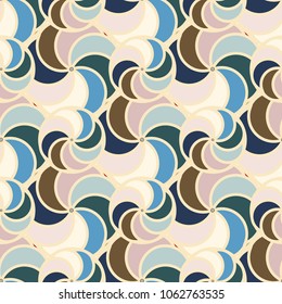 Abstract color seamless pattern for new background.