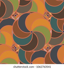 Abstract color seamless pattern for new background.