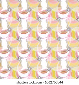 Abstract color seamless pattern for new background.